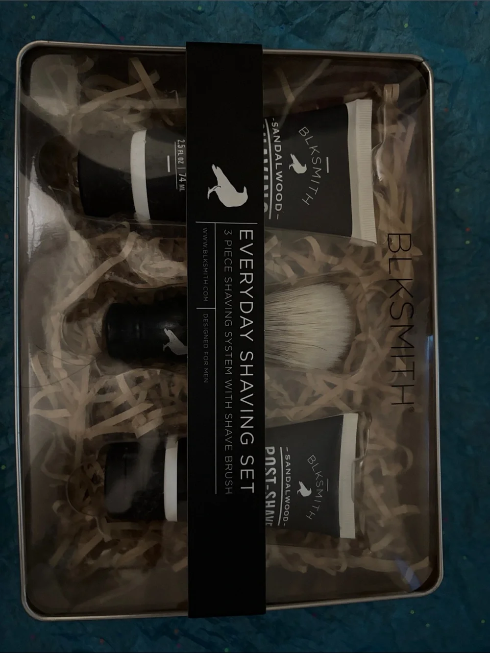 SMITH Everyday Shaving Set - Black (Sandalwood)